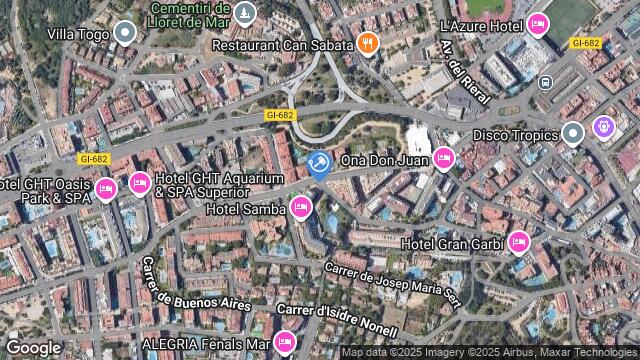 Ubicación de la subastas Subasta de garaje en LLORET DE MAR