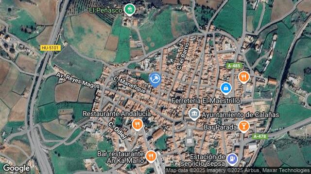 Ubicación de la subastas Subasta de vivienda en CALAÑAS