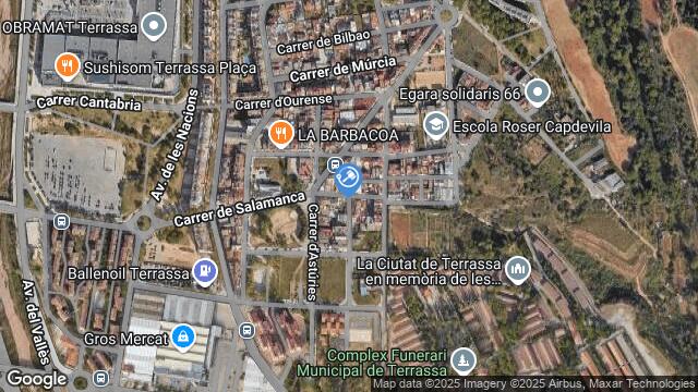 Ubicación de la subastas Subasta de garaje en Terrassa