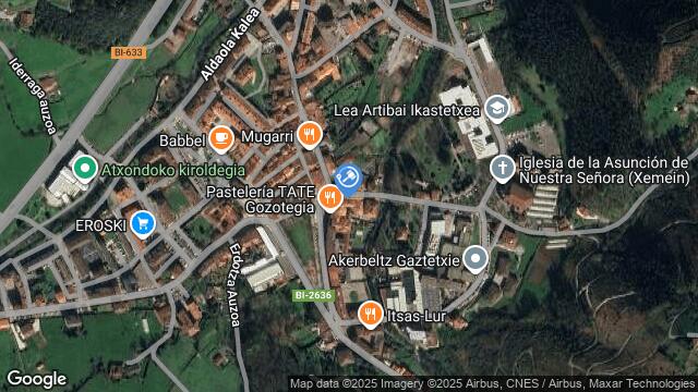 Ubicación de la subastas Subasta de vivienda en Etxebarria
