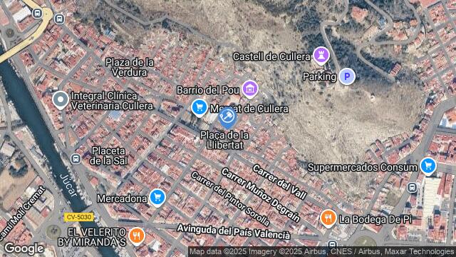 Ubicación de la subastas Subasta de arrozal 3 hanegadas 100%  ( cullera - p.d cullera) en P.D CULLERA