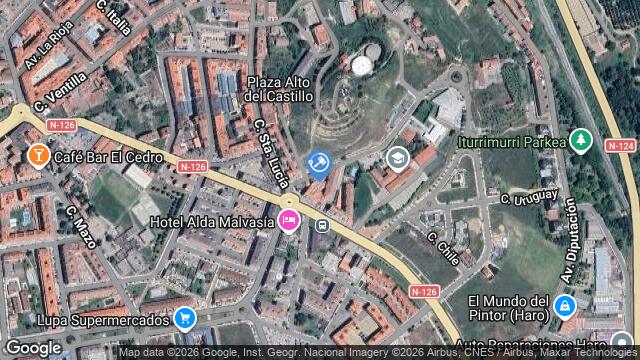 Ubicación de la subastas Subasta de vivienda en HARO