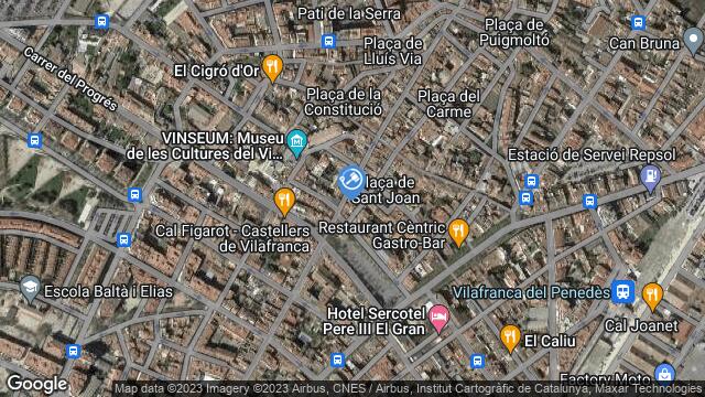 Ubicación de la subastas Subasta de vivienda en Vilafranca del Penedés