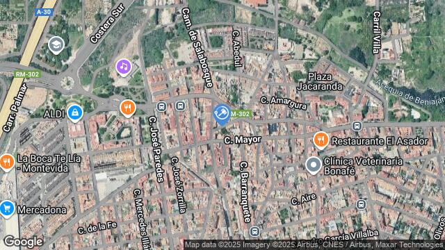 Ubicación de la subastas Subasta de vivienda en Murcia