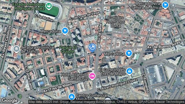 Ubicación de la subastas Subasta de local comercial en SANTA CRUZ DE TENERIFE