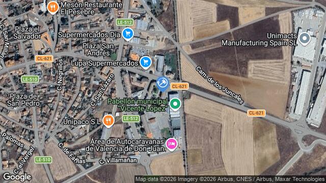 Ubicación de la subastas Subasta de cr mayorga ( valencia de don juan) en VALENCIA DE DON JUAN