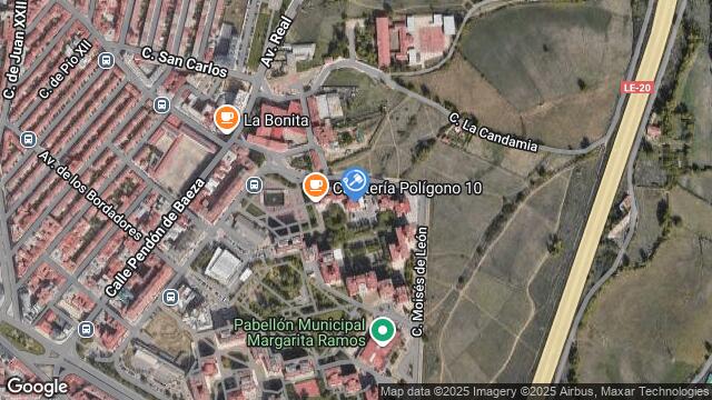 Ubicación de la subastas Subasta de garaje en LEON