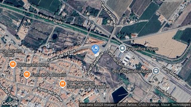 Ubicación de la subastas Subasta de vivienda en Les Borges Blanques