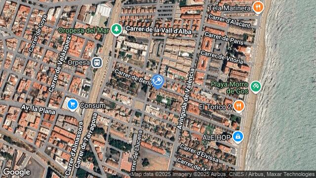 Ubicación de la subastas Subasta de garaje en OROPESA DEL MAR