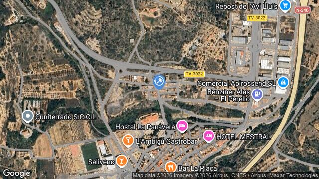 Ubicación de la subastas Subasta de vivienda en EL PERELLO