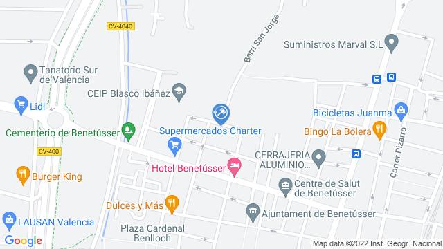 Ubicación de la subastas Subasta de garaje en VALENCIA