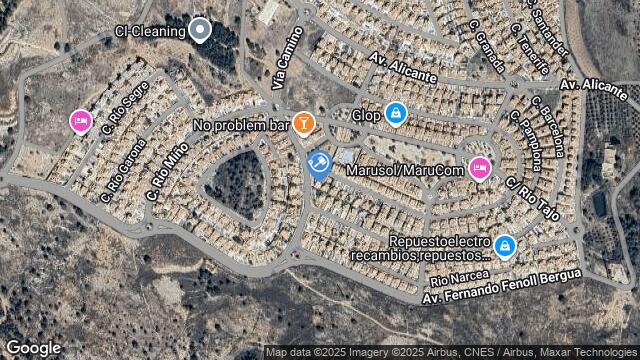 Ubicación de la subastas Subasta de garaje en CASTALLA