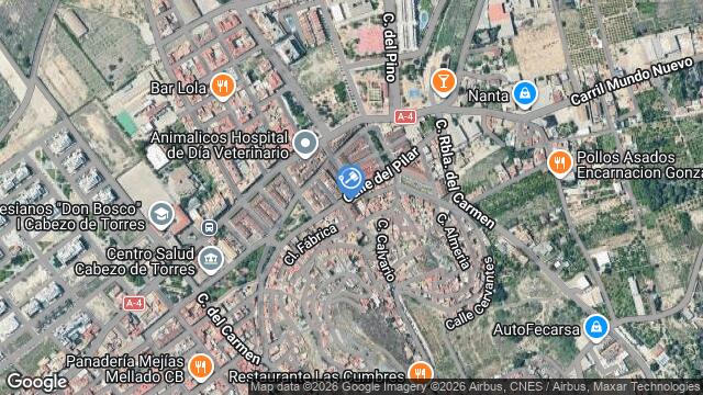 Ubicación de la subastas Subasta de cl pilar ( murcia) en MURCIA