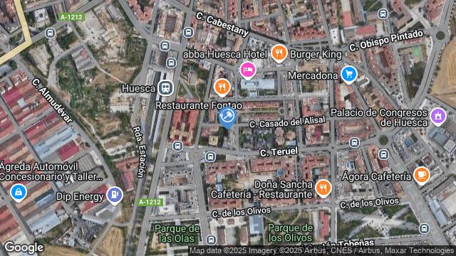 Ubicación de la subastas Subasta de finca rústica en Huesca