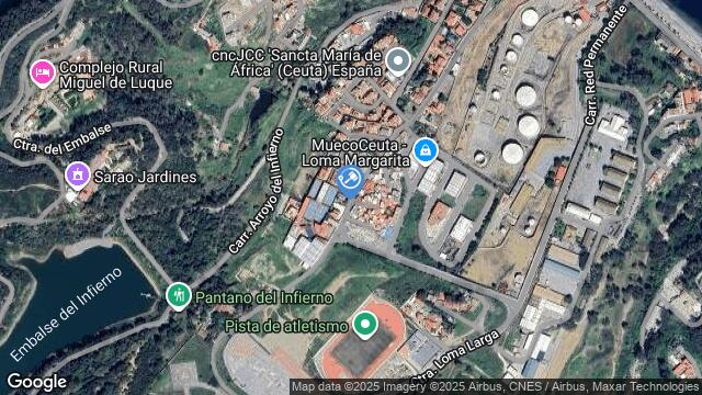 Ubicación de la subastas Subasta de nave industrial en CEUTA