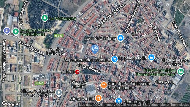 Ubicación de la subastas Subasta de solar en ALBERIC