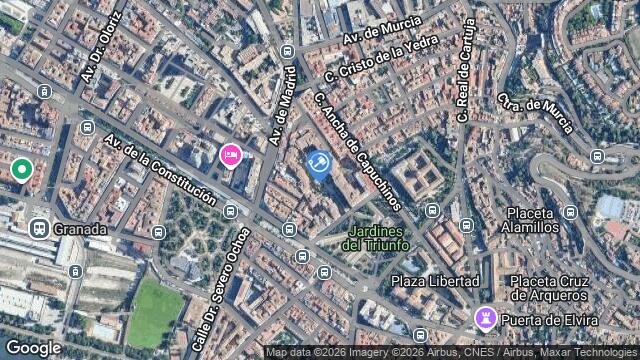 Ubicación de la subastas Subasta de local comercial en GRANADA
