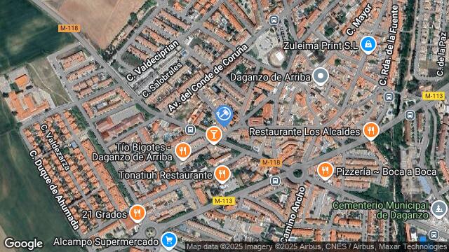 Ubicación de la subastas Subasta de cl lope de vega ( daganzo de arriba) en DAGANZO DE ARRIBA