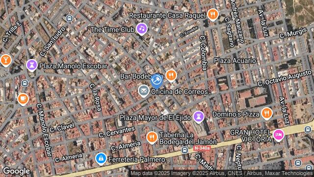 Ubicación de la subastas Subasta de garaje en EJIDO (EL)
