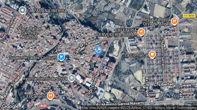 Ubicación de la subastas Subasta de vivienda en CHIVA