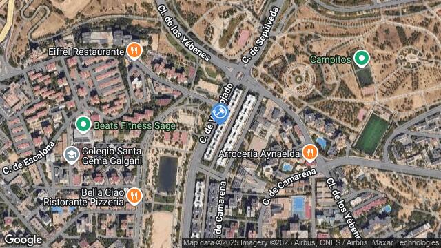 Ubicación de la subastas Subasta de cl valmojado ( madrid) en Madrid