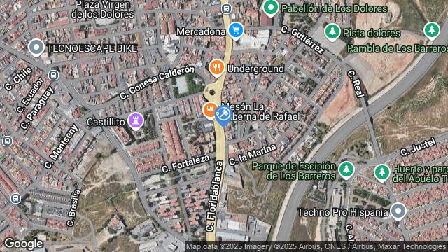 Ubicación de la subastas Subasta de garaje en Cartagena
