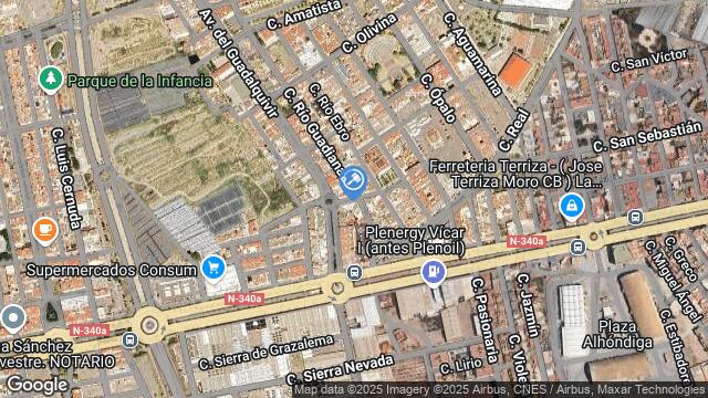 Ubicación de la subastas Subasta de vivienda en VICAR