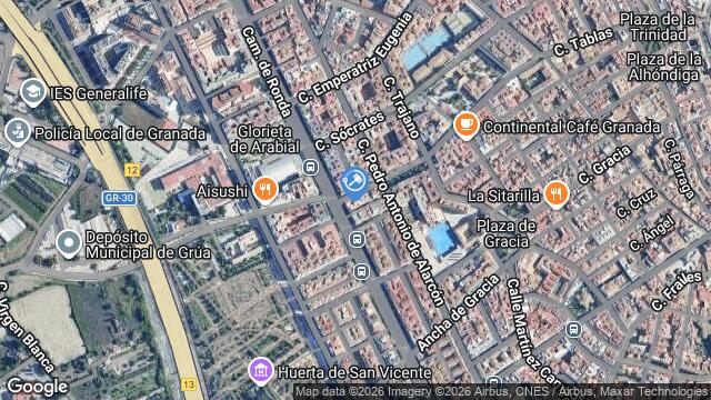 Ubicación de la subastas Subasta de cl obispo hurtado ( granada) en GRANADA