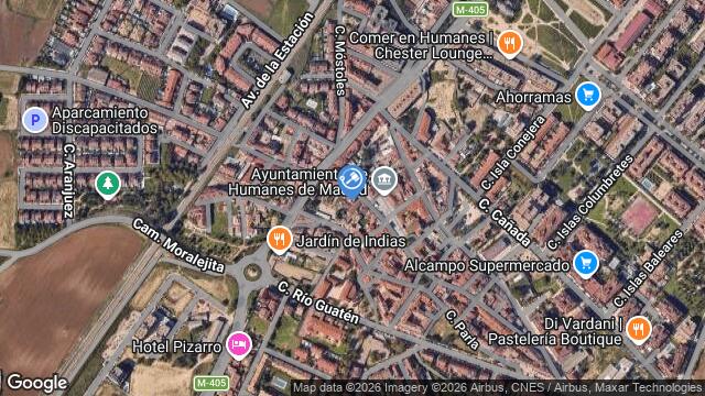 Ubicación de la subastas Subasta de vivienda en HUMANES DE MADRID