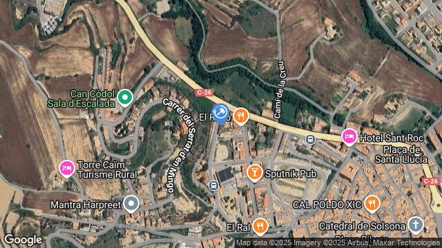 Ubicación de la subastas Subasta de local comercial en SOLSONA