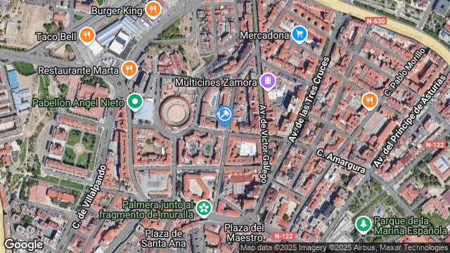 Ubicación de la subastas Subasta de garaje en ZAMORA
