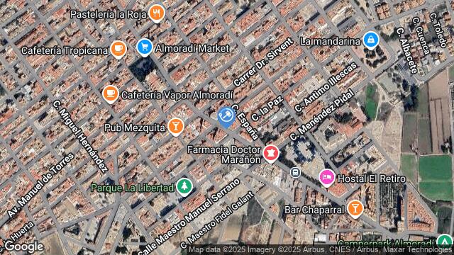 Ubicación de la subastas Subasta de vivienda en ALMORADI