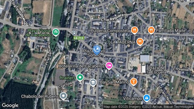 Ubicación de la subastas Subasta de finca rústica en CACABELOS