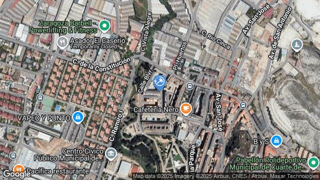 Ubicación de la subastas Subasta de vivienda en cuarte de huerva