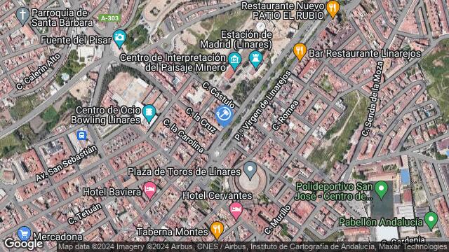 Ubicación de la subastas Subasta de vivienda en LINARES