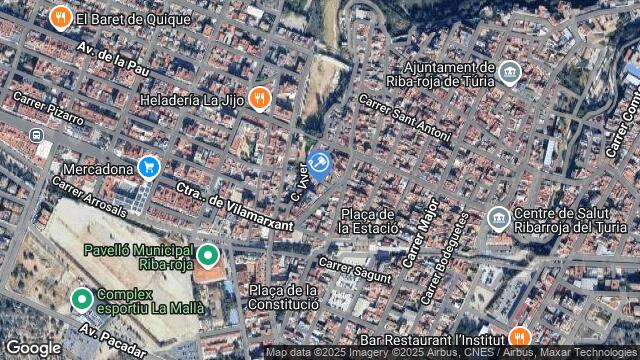 Ubicación de la subastas Subasta de vivienda en RIBARROJA DEL TURIA