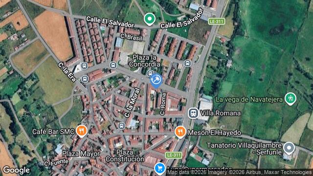 Ubicación de la subastas Subasta de garaje en Navatejera