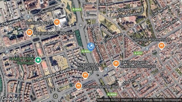 Ubicación de la subastas Subasta de garaje en BORMUJOS
