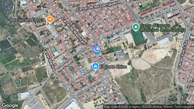 Ubicación de la subastas Subasta de garaje en LA CANONJA
