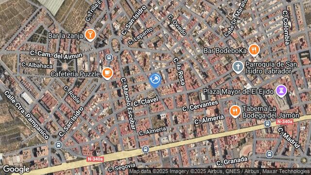 Ubicación de la subastas Subasta de vivienda en Almería