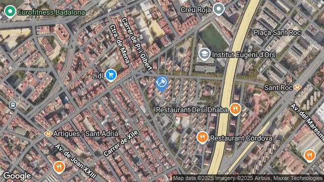 Ubicación de la subastas Subasta de vivienda en Badalona