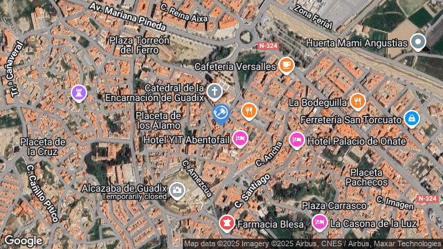Ubicación de la subastas Subasta de local comercial en GUADIX