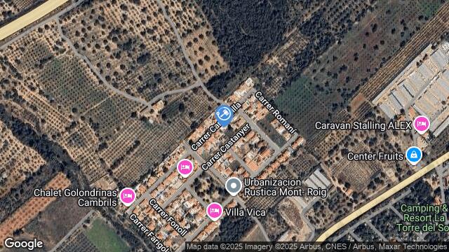 Ubicación de la subastas Subasta de vivienda en Mont-Roig del Camp