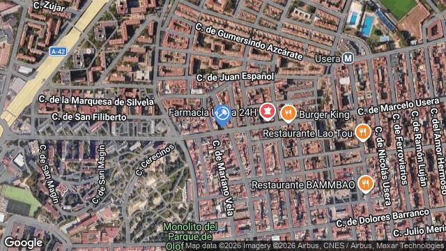 Ubicación de la subastas Subasta de cl madridejos ( madrid) en MADRID