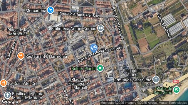Ubicación de la subastas Subasta de vivienda en mataro
