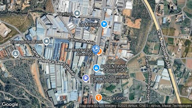 Ubicación de la subastas Subasta de vivienda en COCENTAINA