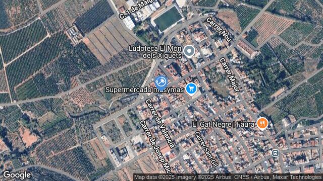 Ubicación de la subastas Subasta de vivienda en BENIFAIRO DE LES VALLS