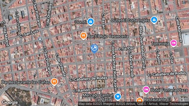 Ubicación de la subastas Subasta de local comercial en TORREVIEJA