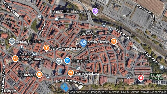 Ubicación de la subastas Subasta de vivienda en SESTAO
