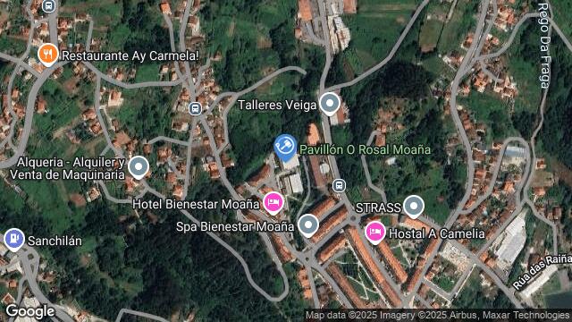 Ubicación de la subastas Subasta de garaje en MOAÑA